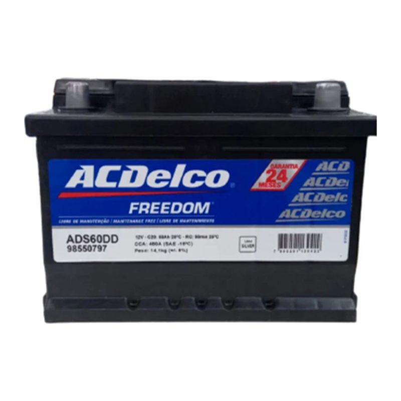 Bateria AC Delco 60 amperes original